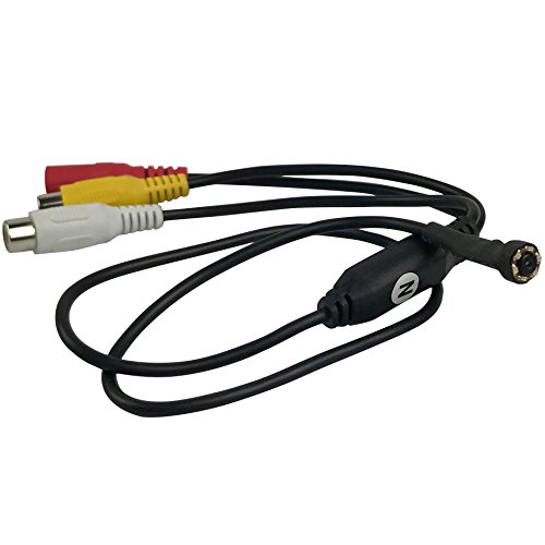 Vanxse CCTV Mini Security Camera Hd 3.6mm 90degree 1000tvl 6PCS Infrared IR LEDs Night Vision Pipe Snake Inspection Camera Mini CCTV Surveillance Indoor Camera